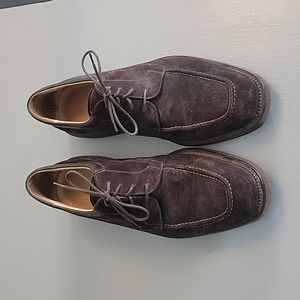 Johnston&Murphy Men's sz9 brown suede shoes